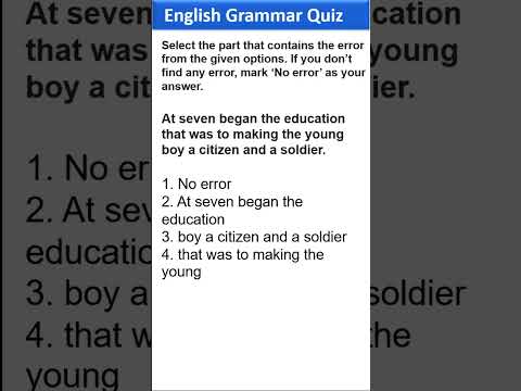 spotting errors in English  for ssc mts , ssc cgl 2023 , ssc chsl  , afcat , wbcs , general english
