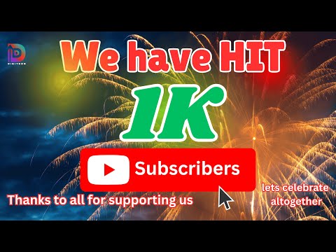 🎉 We Hit 1,000 Subscribers! THANK YOU 🙌 | DIGITDON Milestone