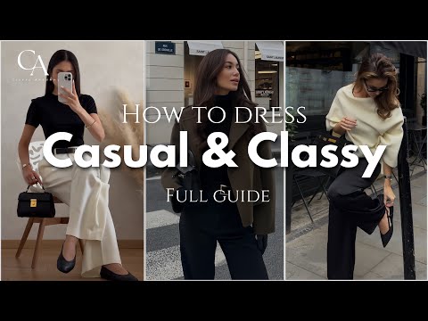 How to Dress Casual yet Elegant