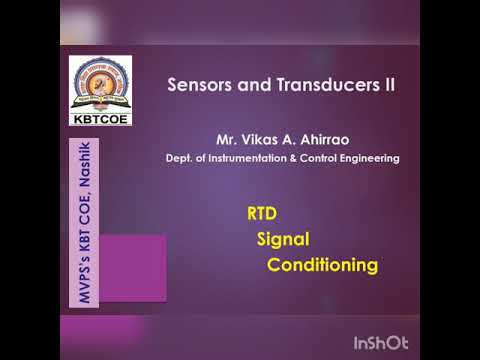 RTD Signal Conditioning