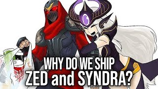 Where did all that Zed x Syndra fanart come from? || #shorts