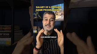 Salary of a freshers game programmer #gaming #gamedevelopers #gamedevelopment #gamedevtips