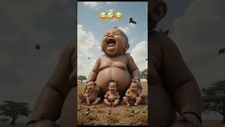 Funny baby laughing🤣😅#funnybabyshorts #babylaughing #babylove #cutebaby