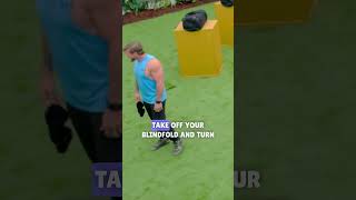Contestant faces grizzly bear to win money bags