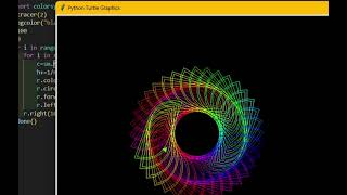 Create AMAZING #Graphics with Python -#Beginners |My Digital Art with Python #Creative Masterpiece