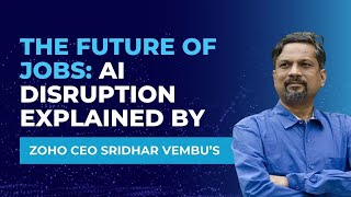 AI Will Disrupt Jobs – Zoho CEO Warns Tech Salaries Aren’t Guaranteed Forever!