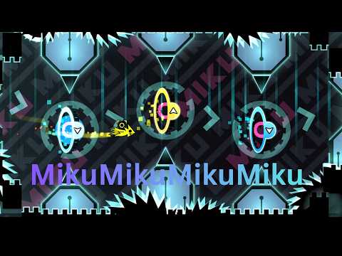 Geometry Dash MikuMikuMikuMiku 100% complete OddMod (Insane Demon)