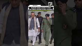 Defence Minister Rajnath Singh leaves for Gujarat to visit Bhuj Air Force Station | IAF chief joins
