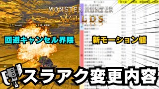 【変形が還ってくる！？】実装されたスラアク武器調整内容の解説&感想【モンハンワイルズ/MHWilds/スラアク/第4弾アップデート】