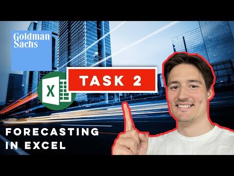Goldman Sachs Excel Skills | Task 2 Forecasting Assumptions
