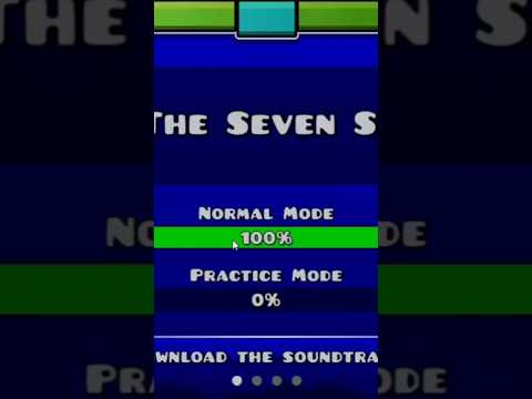 the seven seas part 1 of geometry dash in normal mod 💯%