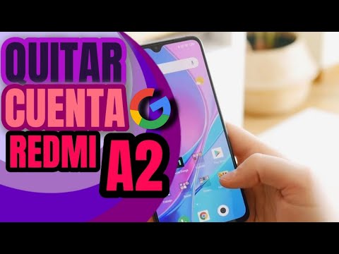 Delete Google Account on Xiaomi Redmi A2, A2 Plus | Android 13