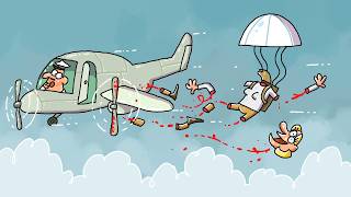 When She Forgets a Parachute | Cartoon Box 471 | Hilarious Cartoons