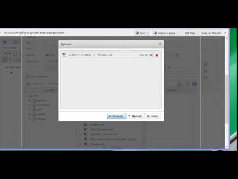Joomla 1.5 : How to add a PDF to an Article and Create a Menu Item to view the Article