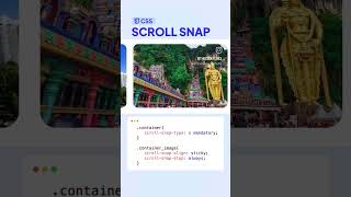Here's how you can style scrolling in CSS!⭐⭐ #learning #css #html #codding #javascript #developer