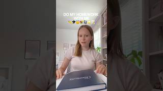 do my homework with me✏️💐#studywithme #homework #highschool #homeworkvlog #vlog #backtoschool #fyp