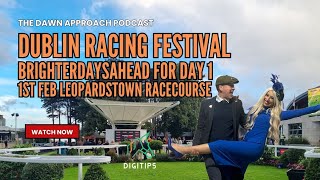 DRF DAY 1 🇮🇪🍻🏇 RACING GOES AHEAD! The Rain Finally Stops & DigiRacing is Launched! 