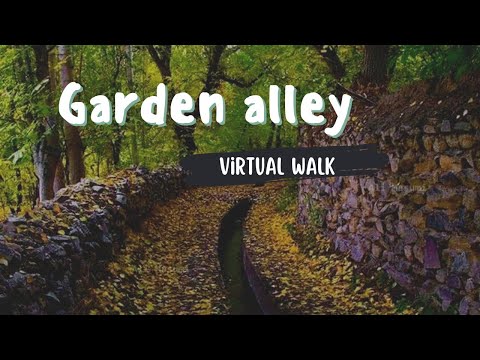 Strolling Through the Enchanting Garden Alley of Khansar | virtual walking tour