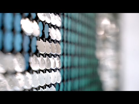 Portraits in Blue, Green, and Silver (Digital Kinetic Artwork)