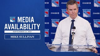 NYR vs BOS: Mike Sullivan Postgame Media Availability | Sept. 23, 2025