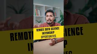 Apply For Remote Data Science Internship Opportunities #datascience #internship