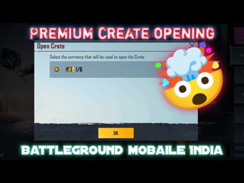 BGMI premium create opening 😱 how many items i got permanent - Battleground mobile India