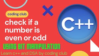 check the number is even or odd using #bitmanipulation  #programming #shorts #youtube