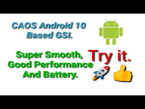 [10.0 C-AOS] Good performance custom GSI Rom for infinix smart 3 plus and other supported phones.
