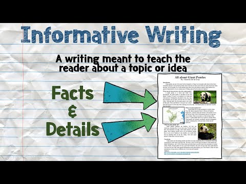 Informative Writing - Introduction