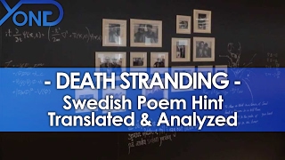 Death Stranding - Swedish Poem Hint Translated & Analyzed