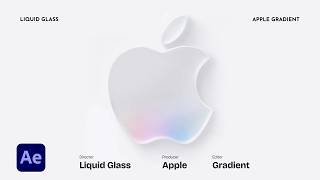 Create Hyper Glass Motion Graphics Like Apple in After Effects