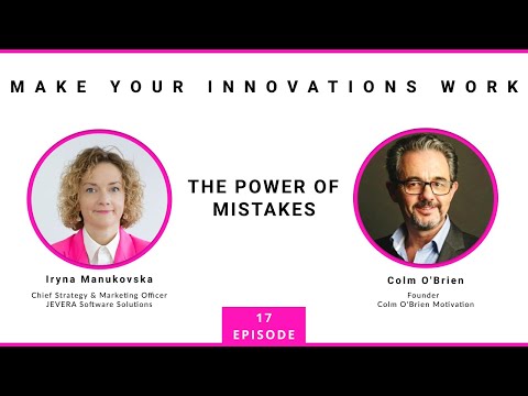 THE POWER OF MISTAKES with Colm O'Brien