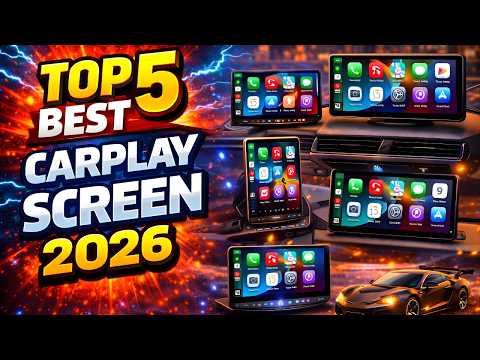Best CarPlay Screen 2026 | Wireless Apple & Android Auto Touchscreens