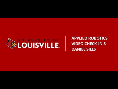 UofL Applied Robotics Submersible Robot Check-In: 3