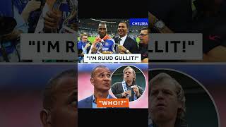 When a Chelsea LEGEND Meets the Owner… And Gets UNRECOGNIZED😅 | Gullit vs Boehly #ruudgullit #boehly