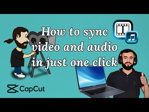 How to sync video and audio in just one click | Technophile Person