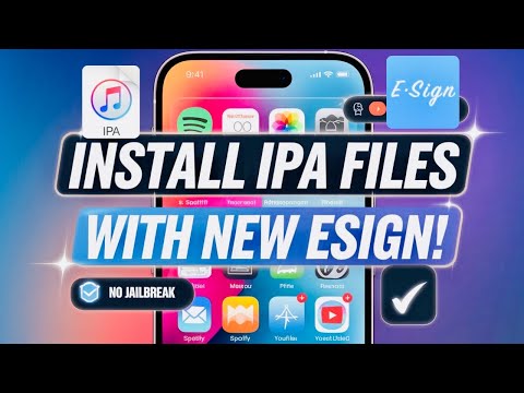 Install Esign on iOS & Install IPA Files on iPhone & iPad (No PC, No Jailbreak) | iOS 16 - 18.3.1