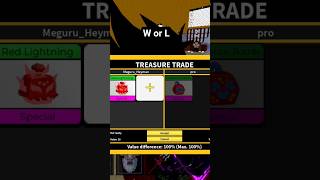 Trading red lighting🥶🔥 and i got this💀 W or L??|| Part-2#shorts #bloxfruits