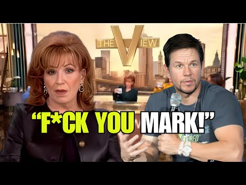 Mark Wahlberg. HUMILIATES Joy Behar LIVE On The View After Fiery Clash    MUST WATCH