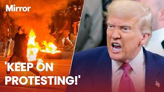 'Take over your institutions!' | Trump's message to the Iranian protesters