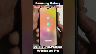 How to Unlock Samsung Galaxy Phone When Password is Forgotten🔓Forgot Screen Lock Delete pattern Lock