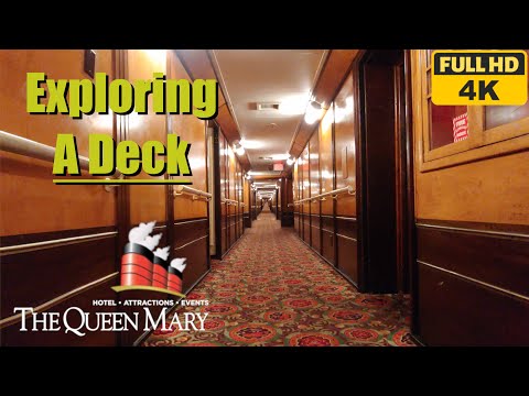 Exploring A-Deck Onboard RMS Queen Mary