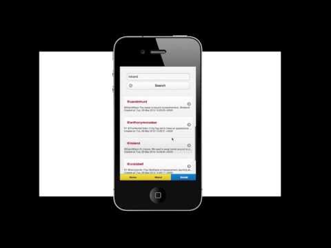 Grange Mobile Application Demonstration
