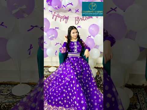 " A gown as special as the birthday girl🎉💃 #fashion #longgowndesign #hyderabad #fashiomstudio
