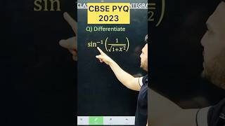 CBSE 2026 Differentiation PYQ 2024 Maths  Class 12 Maths #cbse2026 #maths #cbseboard #cbseclass12