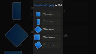 CSS Transform-Property #css #coding #htmlcss #html #programming #code #webdevelopment #transformers