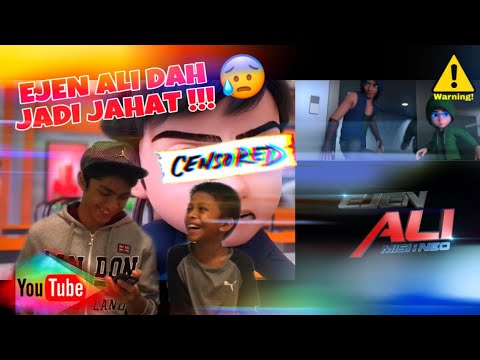 React to Ejen Ali The Movie Official Trailer #2 | FitVlog Episode 14
