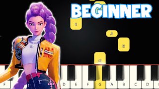 Golden - KPop Demon Hunters | Beginner Piano Tutorial | Easy Piano