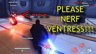 THIS VENTRESS PLAYER DESTROYED OUR ENTIRE TEAM | Supremacy | Star Wars Battlefront 2