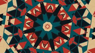 4K Kaleidoscope mandala of Fractal Flames with Relaxing Ambient #vjloops, #yoga, #yogabackround,